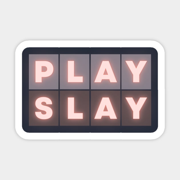 Play Slay Sticker by Clue Sky